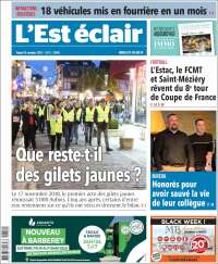 Portada de L'Est Eclair (Francia)