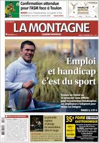 Portada de La Montagne (Francia)