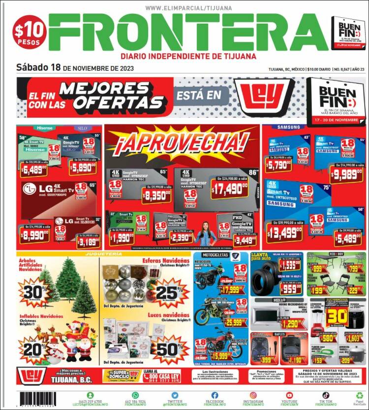 Portada de Frontera (M&eacute;xico)