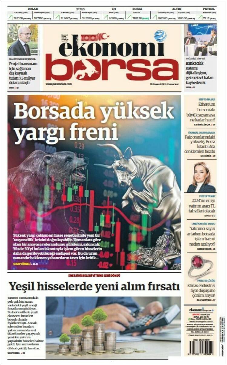 Portada de Dünya (Turqu&iacute;a)