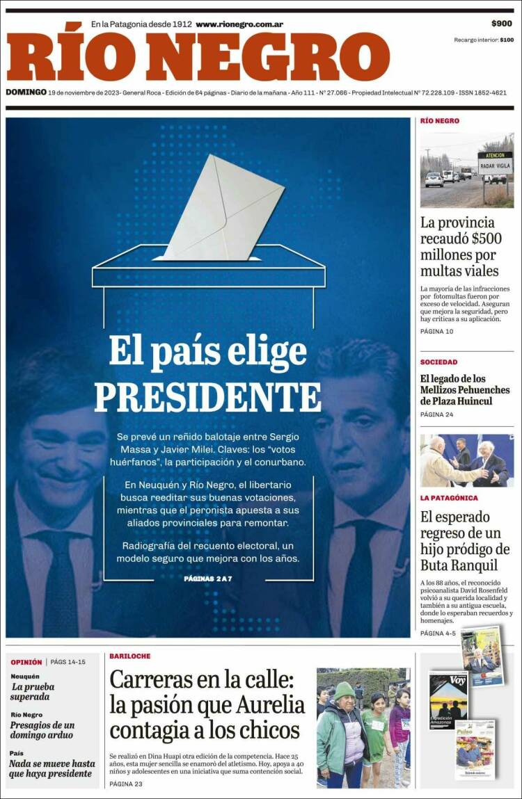 Portada de Rio Negro (Argentina)