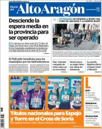 Portada de Diario del AltoAragón (España)