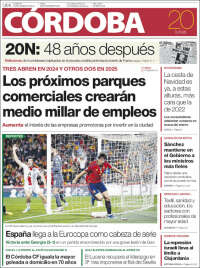 Portada de Diario de Córdoba (España)