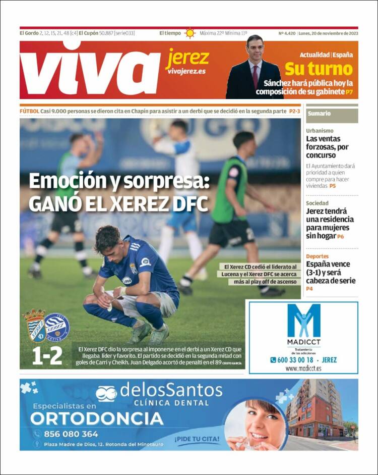 Portada de Información - Jerez (España)