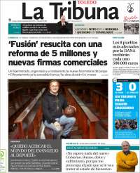 Portada de La Tribuna de Toledo (España)