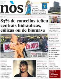 Portada de Nòs Diario (España)