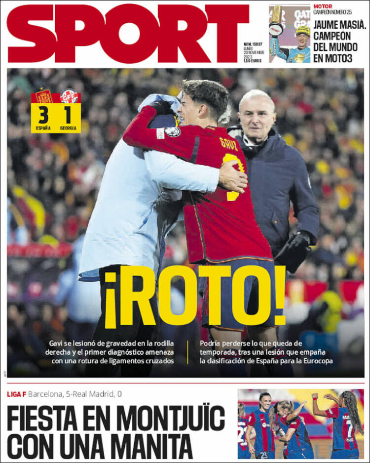 Portada de Sport (España)