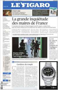 Portada de Le Figaro (Francia)