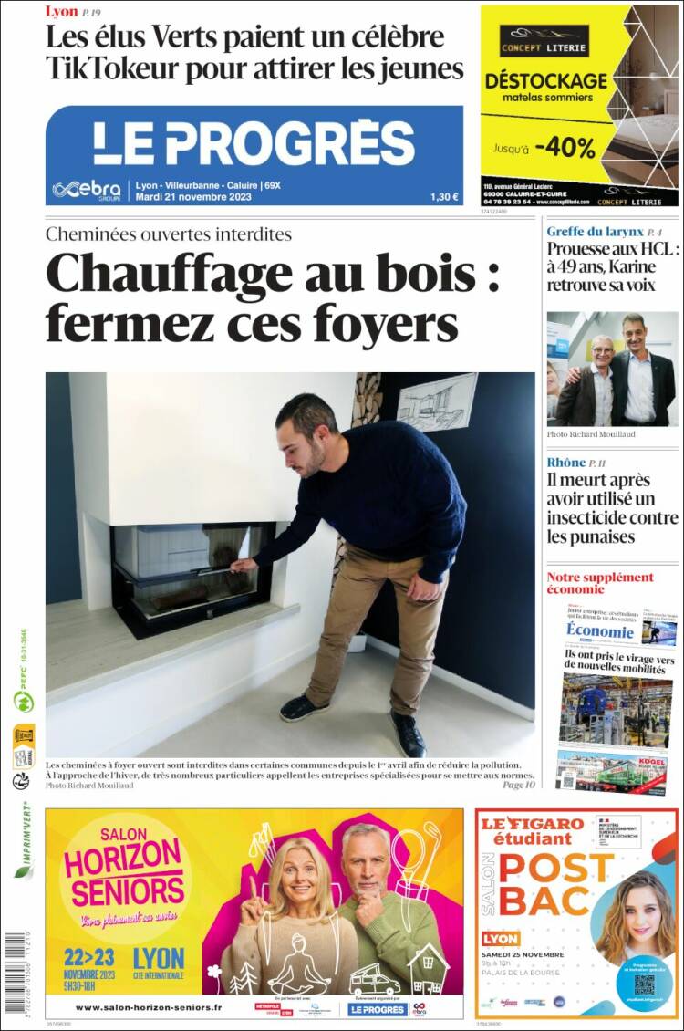 Portada de Progres de Fecamp (Francia)