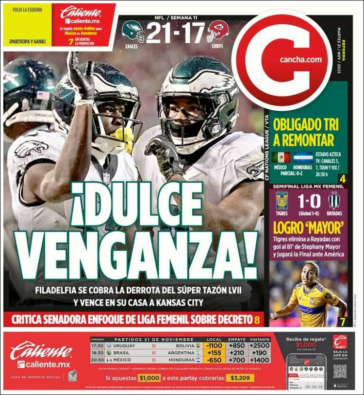 Portada de Cancha (Mexico)