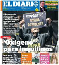 Portada de El Diario NY (USA)