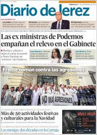 Portada de Diario de Jerez (España)