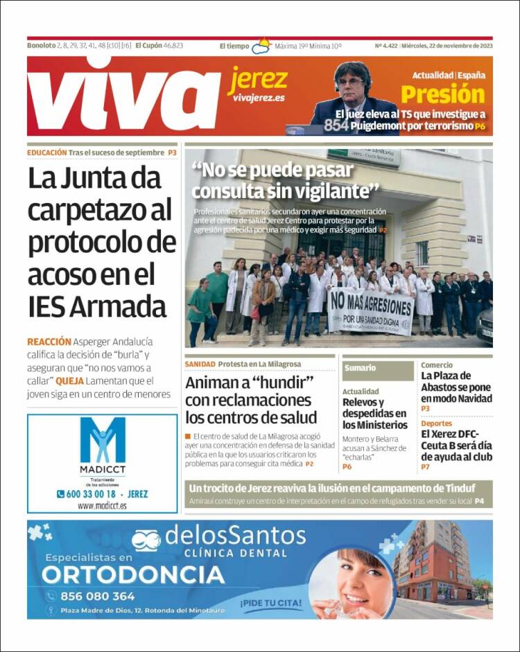 Portada de Información - Jerez (España)