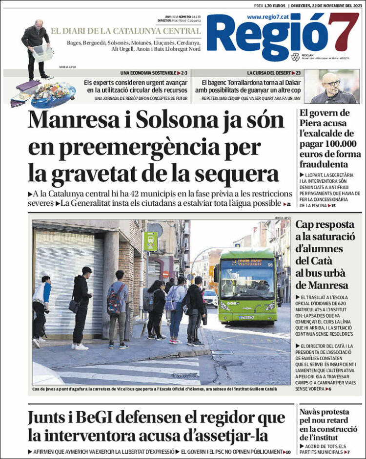 Portada de Regio7 (España)