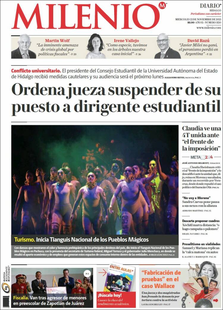 Portada de Milenio de Hidalgo (México)