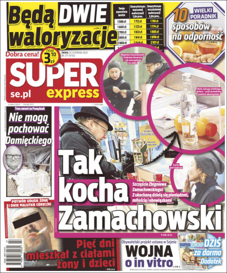 Portada de Super Express (Polonia)