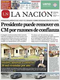 Portada de La Nación (Paraguay)