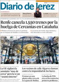 Portada de Diario de Jerez (Espa&ntilde;a)