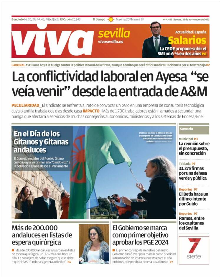 Portada de Viva Sevilla (Espa&ntilde;a)