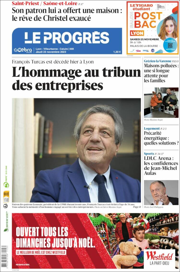 Portada de Progres de Fecamp (Francia)