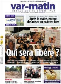 Portada de Var-Matin (Francia)