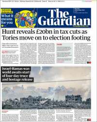 Portada de The Guardian (United Kingdom)