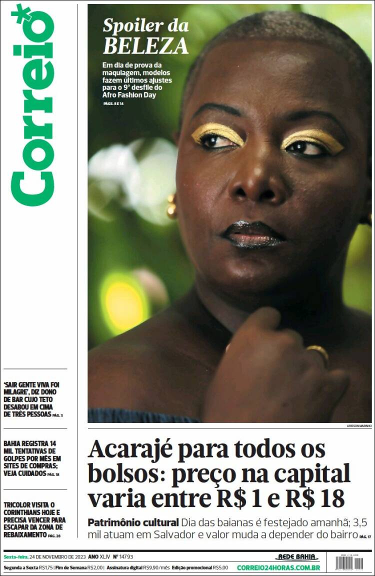 Portada de Correio* (Brasil)