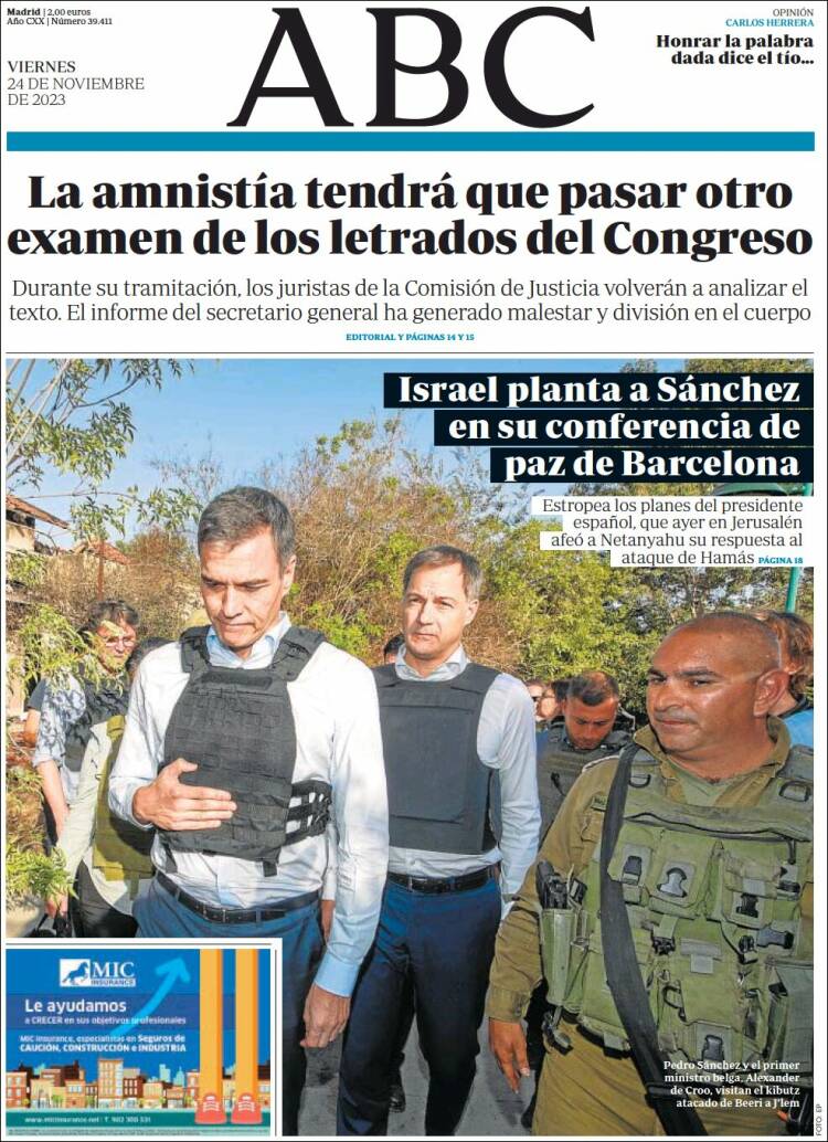 Portada de ABC (España)