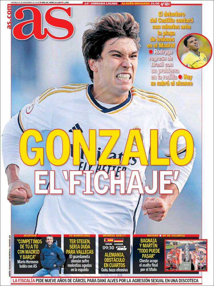 Portada de As (España)