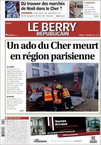 Portada de Berry Republicain (Francia)