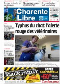Portada de Charente Libre (Francia)