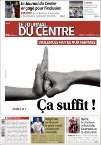 Portada de Le Journal du Centre (Francia)