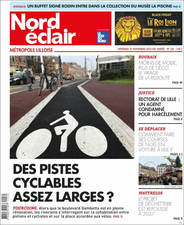 Portada de Nord Éclair (Francia)