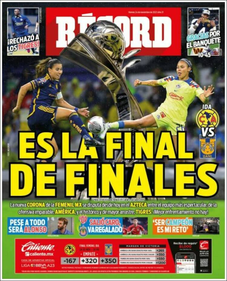 Portada de Record (México)