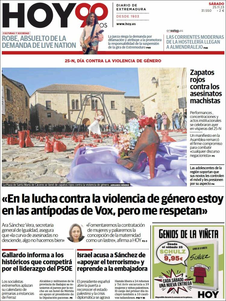 Portada de Hoy - Caceres (España)