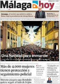 Portada de Málaga Hoy (España)