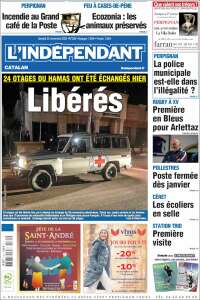 Portada de Le Indépendant (Francia)