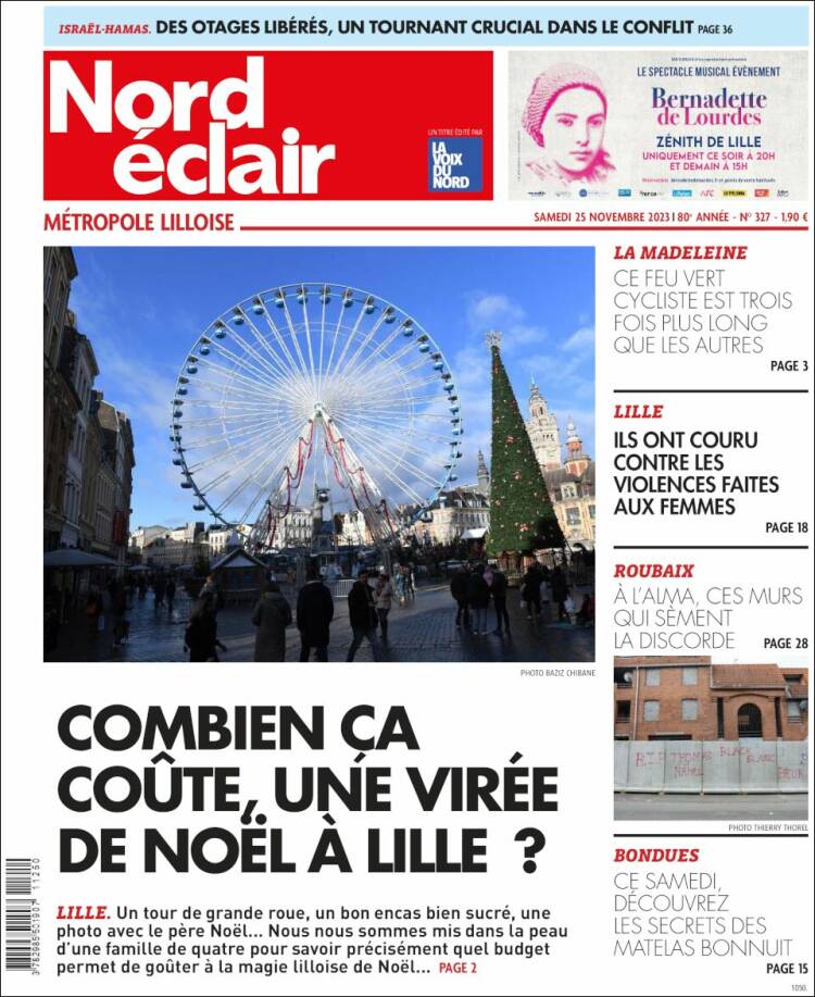 Portada de Nord Éclair (Francia)