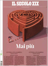Portada de Il Secolo XIX (Italia)