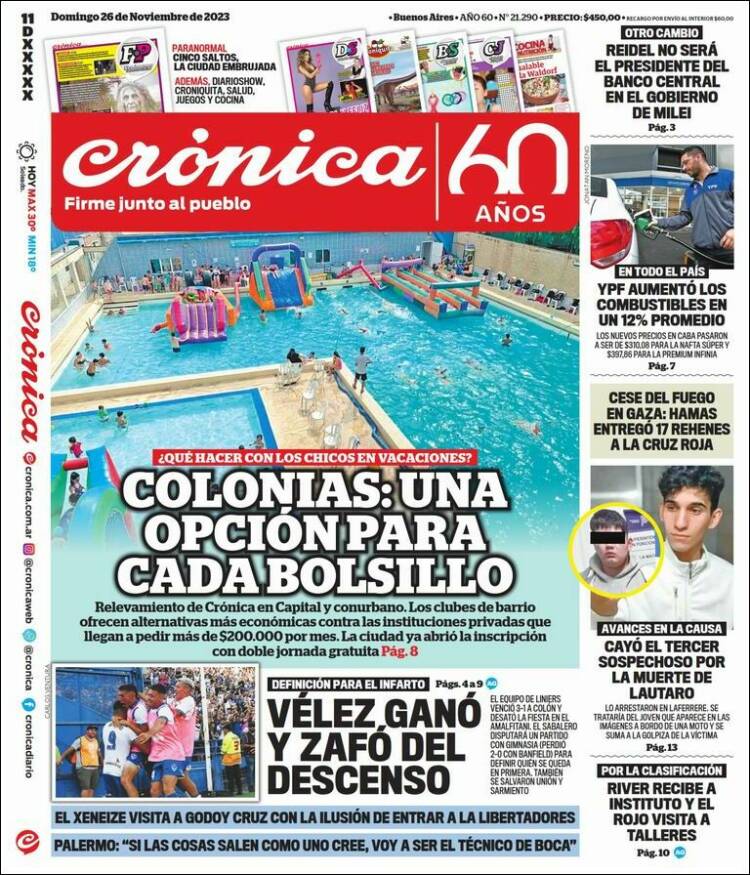 Portada de La Voz del Chaco (Argentina)