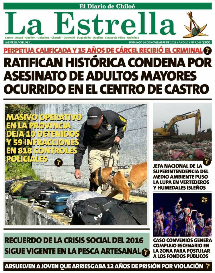 Portada de Estrella de Chiloé (Chile)