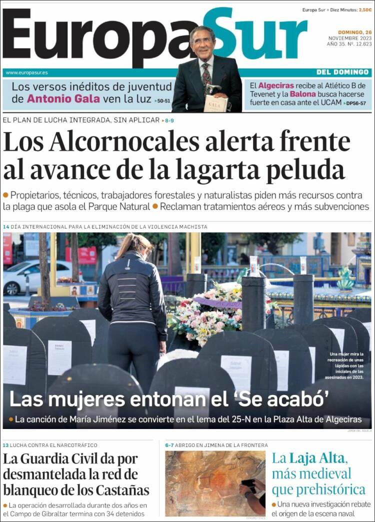Portada de Europa Sur (España)