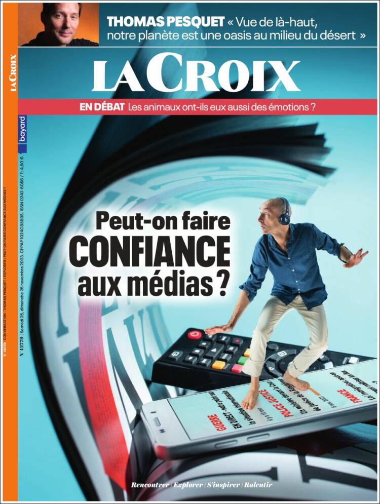 Portada de La Croix (Francia)