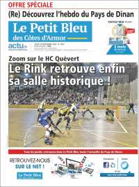 Portada de Le Petit Bleu (Francia)