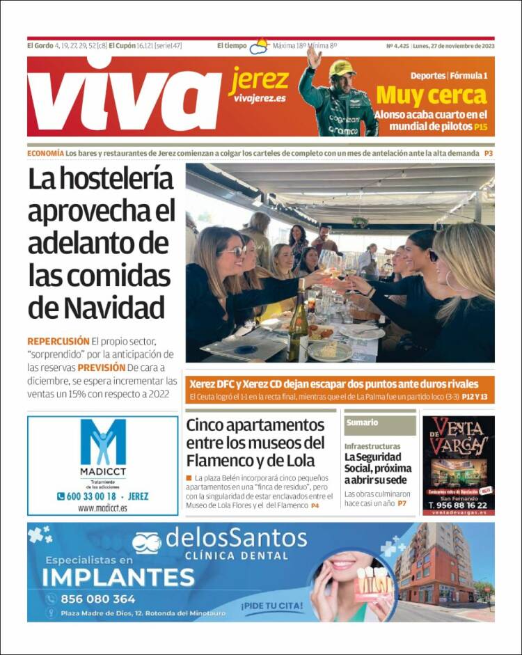 Portada de Información - Jerez (España)