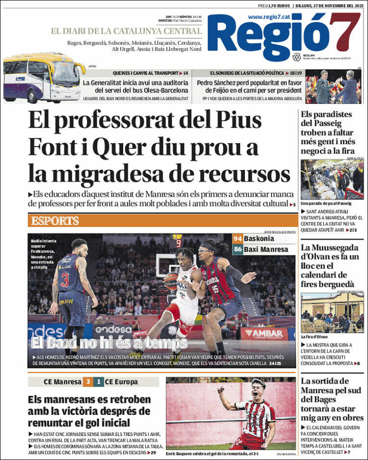 Portada de Regio7 (España)