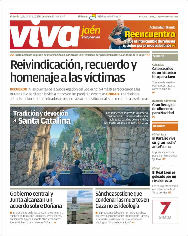 Portada de Viva Jaén (España)