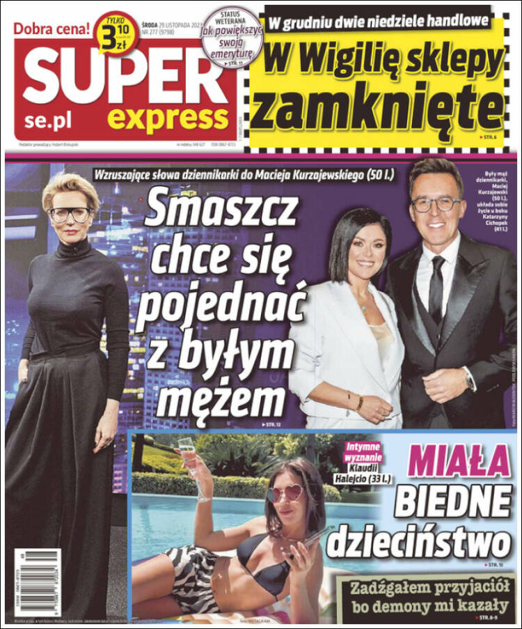 Portada de Super Express (Polonia)