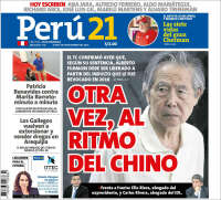 Portada de Perú 21 (Perú)