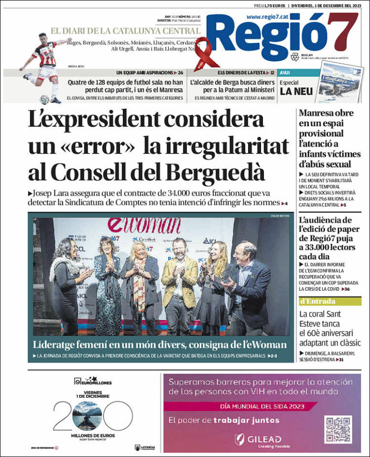 Portada de Regio7 (España)